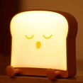 thumbnail image 1 of (Posponer) Luz nocturna para niños-Luz de pan Luz nocturna portátil, USB recargable para niños y niñas, 1 of 5