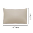 thumbnail image 6 of PiccoCasa 2 Pack King Pillowcases Soft 1800 Microfiber Pillowcases with Khaki Envelope Closure, 6 of 7