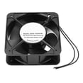 thumbnail image 4 of Extractor De Aire, 185CFM Cuerpo De Pintura De aleación De Aluminio Sin Roturas Potente Alta Tenacidad Resistente A La Oxidación Ventilador Axial AC 220 240V Para Gabinete, 4 of 7