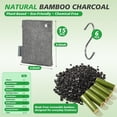 thumbnail image 2 of Activated Charcoal Bags Air Purifying 15 Pack, Odor Absorber for Home Closet Car Shoes, 70g Gray, Natural Odor Neutralizer, Moisture Absorber, Reusable up to 2 Years, 6 Hooks, 2 of 4