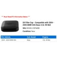 thumbnail image 2 of Oil Filler Cap - Compatible with 2004 - 2005 BMW 545i Base 4.4L V8 N62, 2 of 2