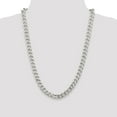 thumbnail image 2 of 925 Sterling Silver 9mm Curb Chain 22 Inch, 2 of 5