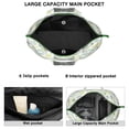 thumbnail image 3 of Romantic Floral Peony Weekender Bag Botanical Duffel, Lightweight, , Large Capacity Carry-On, 3 of 5