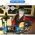 thumbnail image 4 of HLONK 4k Hdmi-Compatible Video Capture Card with USB  Full HD 1080P for Game Recording  Black Game Capture Device, 4 of 8