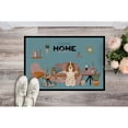 thumbnail image 2 of Carolines Treasures CK7876JMAT 24 x 36 in. Russian Spaniel Sweet Home Indoor or Outdoor Mat, 2 of 3