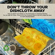 Wettex Swedish Dishcloths 10 Pack Kitchen Towels, Absorbent Dish Clothes - Assorted Colors