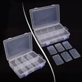 thumbnail image 6 of Adjustable 8 Grids Compartment Plastic Storage Box Screw Holder Case Organizers, 6 of 9