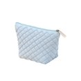 thumbnail image 2 of JVBTVB Women's Corduroy Handbag Quilted Makeup Bag Portable Travel Storage Pouch Purse for Daily Use Teen Girls Gift 7.48x3.54x5.12 Inches, 2 of 9