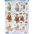 thumbnail image 1 of 3D Paintbox Precut winter girl in red with basket, 1 of 1