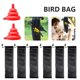 thumbnail image 3 of Bolsa para alimentador de pájaros Alimentador de calcetines con aletas extragrandes para semillas de cardo Bolsa de malla reutilizable Alimentador de aves silvestres con 2 embudos Herramientas de sumi Muyoka Hogar, 3 of 6