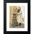 thumbnail image 2 of Jean François Raffaëlli 11x14 Black Modern Framed Museum Art Print Titled - Portrait of the Sculptor Auguste Rodin in His Studio (C. 1889), 2 of 5