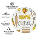 thumbnail image 4 of Disketp Home Cooking Funny Coasters,6 Pcs Leather Coasters With Holder, Perfect Housewarming Hostess Gifts,Protect Furniture From Water Marks Scratch And Damage, 4 of 9