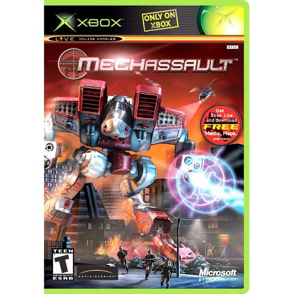 Pre-Owned MechAssault - (CIB) OG Microsoft XBOX, Great Shape Tested ...