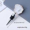 thumbnail image 5 of Decorative Wine & Beverage Bottle Stoppers Crystal Champagne Toppers Reusable Wine Corks Plug for Gift Bar Party, 5 of 7
