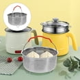 thumbnail image 2 of Electric Cooker Steamer Rice Cooker Steamer Metal Steamer Basket Food Steaming Stand with Handle, 2 of 8