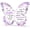 Daughter, variant on Gifts for Grandma, Grandma Birthday Gifts, Unique Purple Butterfly Acrylic Plaque Desk Decor, Mothers Day Christmas Grandparent Day Gift for Grandmother Nana - 5 x 3.8 x 0.5 inches