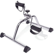 Carex Foldable Under Desk Pedal Exerciser, Compact Exercise Equipment for Arms and Legs, for Seniors