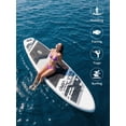 thumbnail image 5 of SOLAVERO Inflatable Stand Up Paddle Board for 2 Person, Ultra-Light SUP Board with Accessories for Adults & Youth of All Skill Levels, 5 of 8
