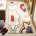 thumbnail image 3 of SAFAVIEH Soho Buckley Floral Wool Area Rug, Ivory/Multi, 5' x 8', 3 of 8