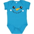 thumbnail image 3 of Inktastic Snowman Head, Snowman Face, Carrot Nose Boys or Girls Baby Bodysuit, 3 of 5