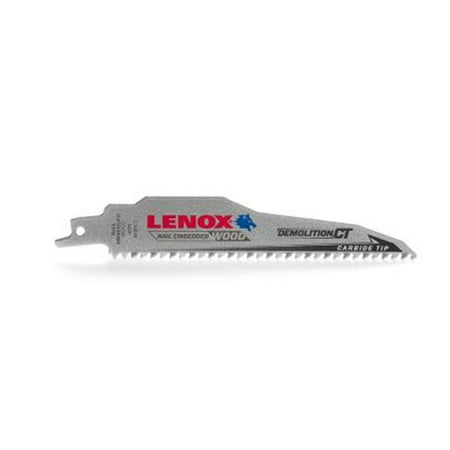 Lenox 1832146 Demolition CT Carbide Tipped Reciprocating Saw Blade, 12