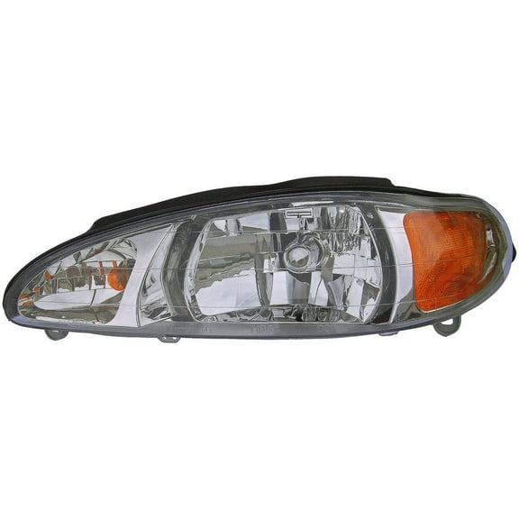 Dorman 1590250 Driver Side Headlight Assembly for Specific Ford / Mercury Models Fits select: 1997-1999,2000-2001 FORD ESCORT
