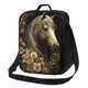 thumbnail image 1 of Disketp Palatial Gold Pattern Horse Bolsa Térmica Estampada para Almuerzo, Lonchera para Hombres y Mujeres Adultos, 1 of 7
