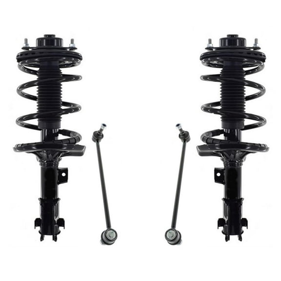 Front Complete Coil Spring Struts for Mitsubishi Galant 2.4L 04-11 Sway Bar 4pc