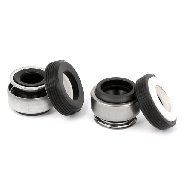 Fuelles de goma de resorte metálico de 14 mm de diámetro interno, sello mecánico, 2 piezas