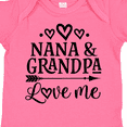 thumbnail image 4 of Inktastic Nana and Grandpa Love Me Girls Baby Bodysuit, 4 of 5