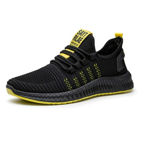 

Men Sports Tennis Shoes Mesh Knitted Breathable Sneakers for Outdoor Sports 44