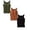 Black & Brick Red & Army Green, variant on 3 Pack Built In Bra Tank Top Sleeveless Slim Fit Trendy Summer Tshirt Activewear Gym Sports Wirefree Support Sleeping Undershirt