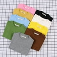 thumbnail image 7 of Gyratedream 1-7T Kid Girl Boy Solid Color Crewneck Pullover Sweater Knit Shirts, 7 of 7