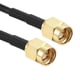 thumbnail image 3 of Uxcell SMA Macho a SMA Macho Cables Coaxiales 50 Ohm 24.9 Pies RG174 1Pcs, 3 of 5