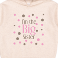 thumbnail image 3 of Inktastic I'm the Big Sister. Toddler Hoodie, 3 of 4