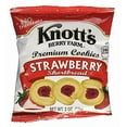 thumbnail image 2 of Knott's Berry Farm Premium Strawberry Shortbread Bite Sized Cookies 2 oz Bags - 12 Pack, 2 of 4