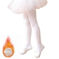 thumbnail image 3 of KyCheLot 2 Pairs Pantyhose for Girls Winter Thicken Fleece Leggings Kids Comfy Breathable Dancewear, 3 of 9