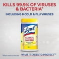 thumbnail image 4 of Lysol Disinfecting Surface Wipes, Citrus, 35 Wipes, Disinfectant, Cleaning, Sanitizing, 4 of 4