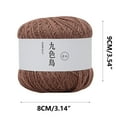 thumbnail image 4 of Mouliraty Lace Thread DIY Woven Mercerized Baby Fine Thread Crochet Yarn, 4 of 4