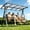 Gray, variant on 3-seat Outdoor Patio Porch Swing with Adjustable PC Canopy&Cushions, Swing Chair Bench with for Backyard Front Porch Lawn,Gray