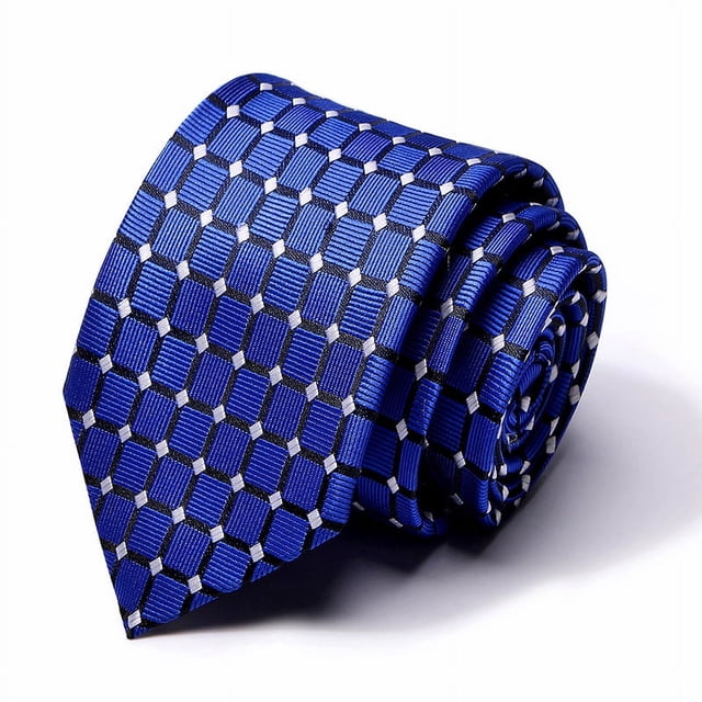 Corbata de seda de poliéster con puntos de corbata, fabricante de corbatas de 8 cm para hombres de negocios, ropa formal, corbata de estudio para bodas