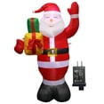 thumbnail image 1 of Decoraciones Navideñas Luces Accesorios Inflables para El Del Lugar Eventos Regalo Inflable 1 5 M Inflable Papá Noel (Bolsa Regalo Doble Capa 1 5 M EE. UU. para Personas Mayores), 1 of 9