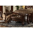thumbnail image 3 of ACME Vendome Bench, Synthetic Leather & Cherry, 3 of 4