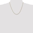 thumbnail image 2 of 10k Yellow Gold 1.5mm Box Chain Necklace Pendant Charm, 2 of 9