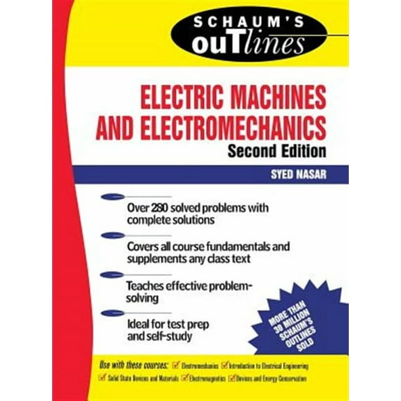 Schaums Outline Electric Machi (Hardcover)