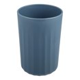 thumbnail image 1 of Vaso de baño Unique Bargains con líneas suaves, paja de trigo para baño para pasta de dientes, 1 pieza, azul profundo, 4,09 ''x 2,80'', 1 of 1