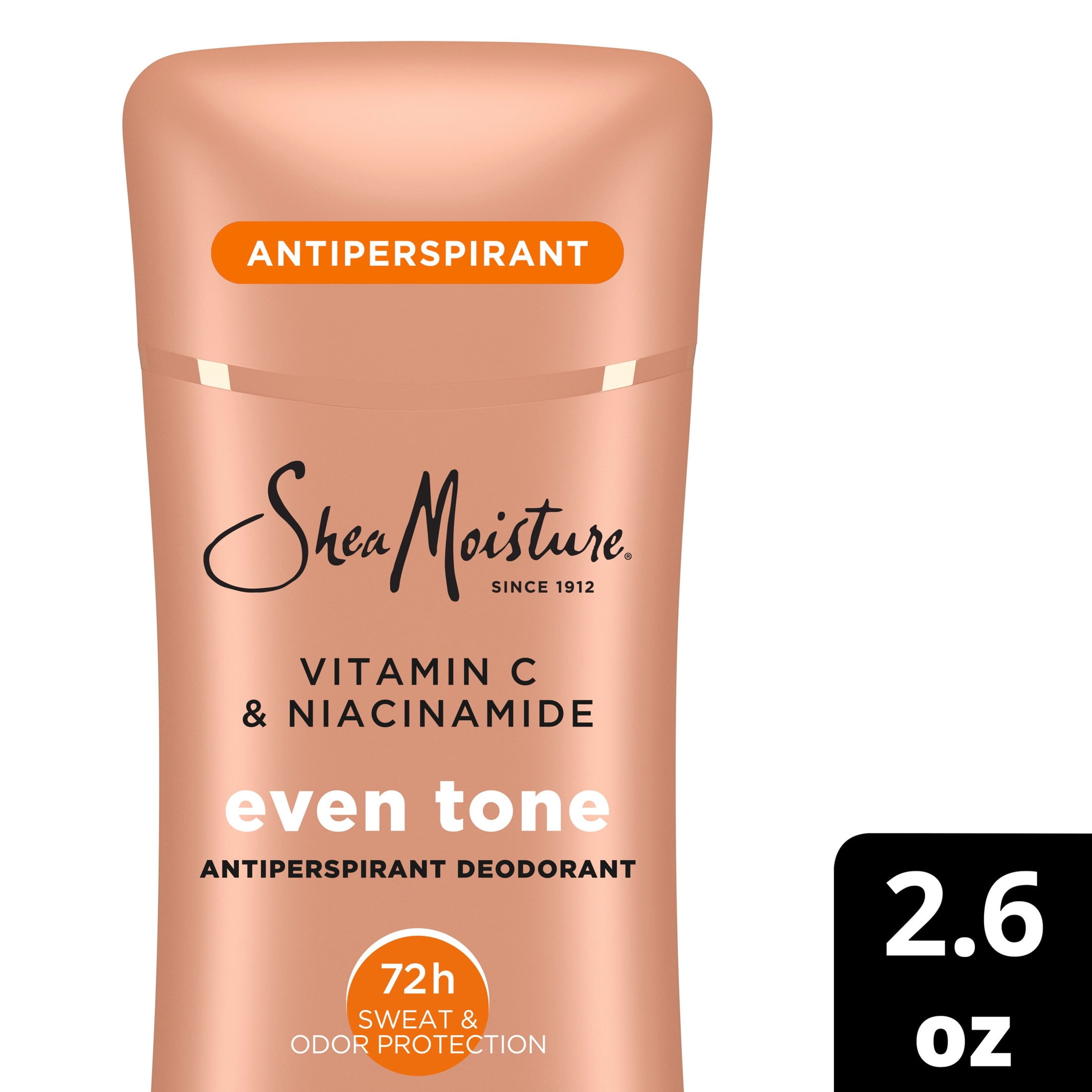 SheaMoisture Antiperspirant Deodorant Stick For 48HR Sweat & Odor Protection Even Tone With No Parabens & No Mineral Oil ,2.6 oz