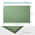 thumbnail image 4 of Kaboon 47.25x30 inch Universal Table Top, Pack 1, Rectangular, Pastel Green, 4 of 4