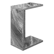 C End Table - HomeStock Antique Ambiance Side Table, Versatile Design, 18"L x 11.5"W x 26"H, Minimalist Decor