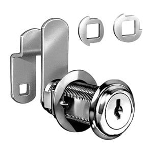 Comp X Stock Lock Cam Lock Disc Tumbler Keyed Alike C8060-C346-14A Bright Nickel 